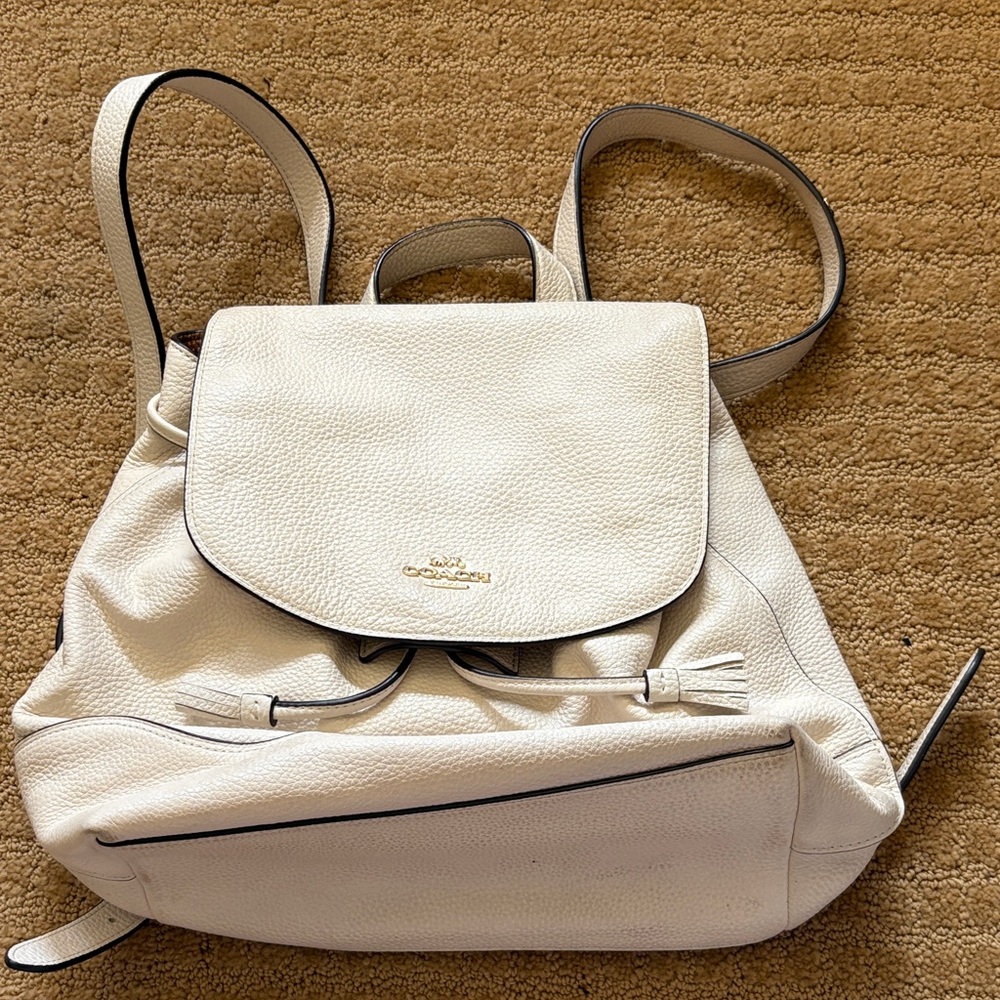 Coach Mini Backpack Day pack Elle Drawstring Backpack